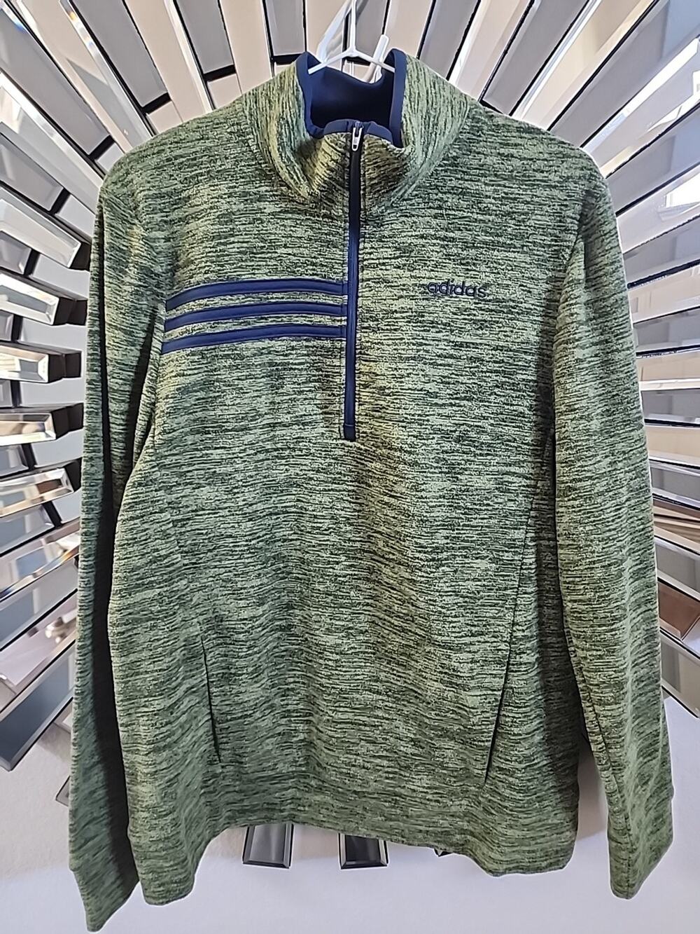 Adidas Green Pullover Boys XL 18/20